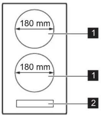 JUNO JKSI300R8 - Cooking surface layout - 1