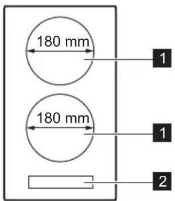 JUNO JKSI300R8 - Indeling kookplaat - 1