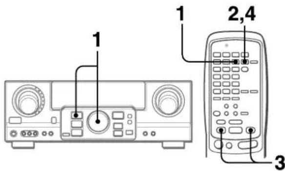AIWA AVD77 - AJUSTE DEL EQUILIBRIO DEL NIVEL ENTRE ALTAVOCES - 1