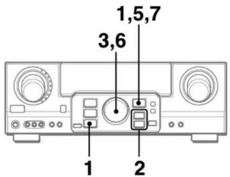 AIWA AVD77 - SETTING NEW EQUALIZATION CURVES - 1