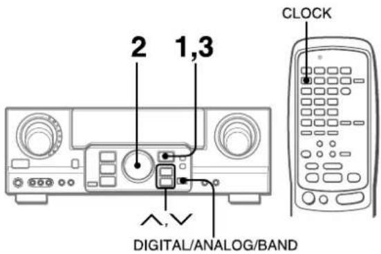 AIWA AVD77 - PUESTA EN HORA DEL RELOJ - 1