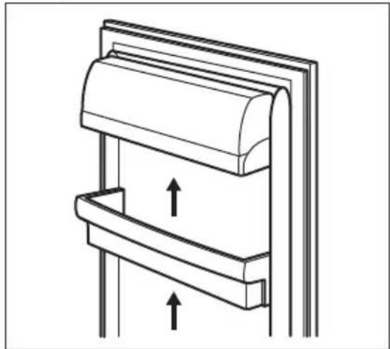 JUNO JCN14024F5 - Mise en place des balconnets de la porte - 1