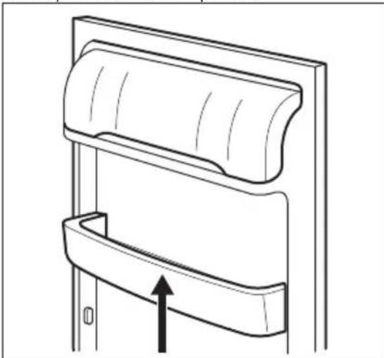 JUNO JCF08820S7 - Positioning the door shelves - 1