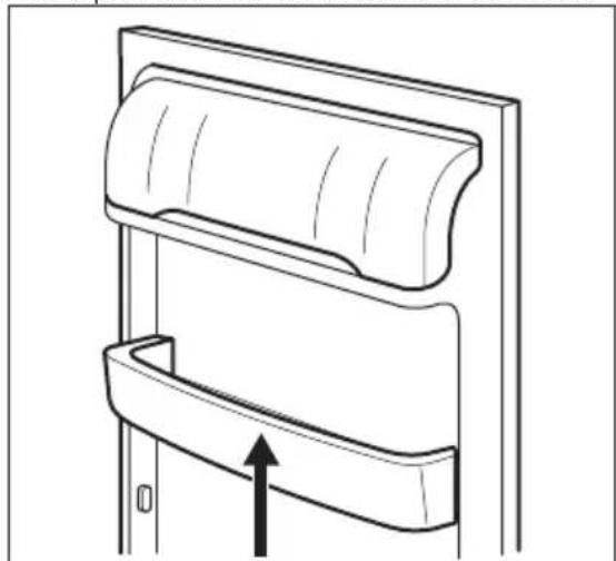 JUNO JCF08820S7 - Mise en place des balconnets de la porte - 1