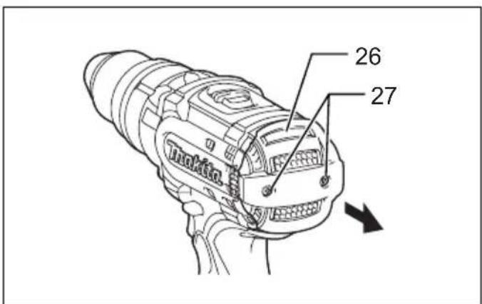 MAKITA BHP454 - GB Cordless Hammer Driver Drill Instruction manual - 16