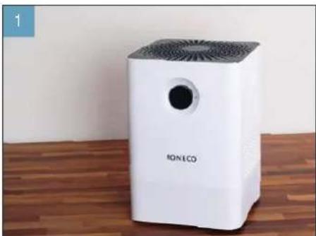 BONECO Air Washer W200 - URUCHAMIANE URZADZENIA - 1