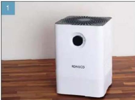 BONECO Air Washer W200 - PUESTA EN MARCHA - 1