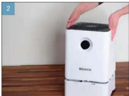 BONECO Air Washer W200 - URUCHAMIANE URZADZENIA - 2