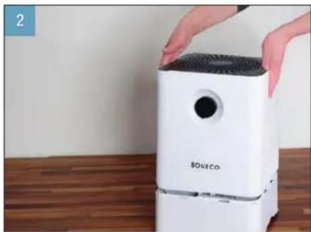 BONECO Air Washer W200 - INBETRIEBNAHME - 2
