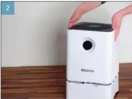 BONECO Air Washer W200 - PUESTA EN MARCHA - 2