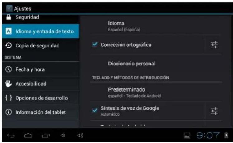 i-Joy Arrow - Idioma y entrada - 1