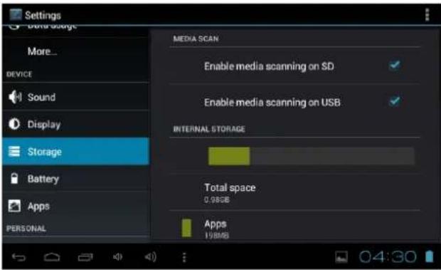 i-Joy Arrow - Display 4. Storage - 2