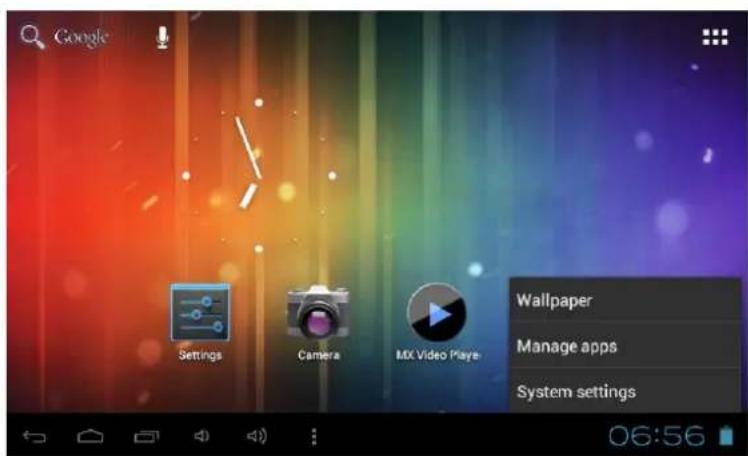 i-Joy Arrow - System settings - 1