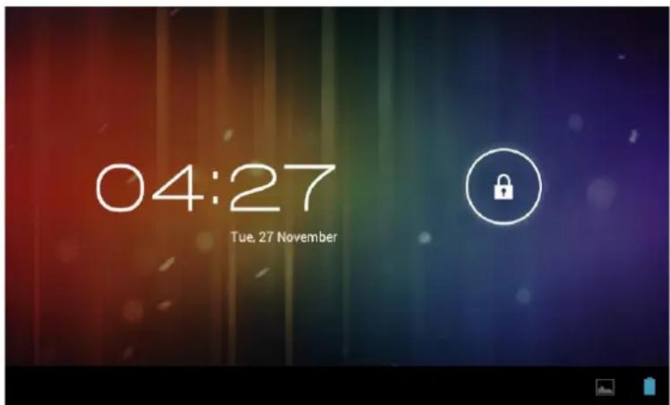 i-Joy Arrow - Standby mode (Screen off mode) / Unlock the screen - 1