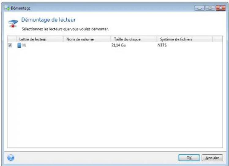 ACRONIS True Image 2014 - Démonter une image - 1