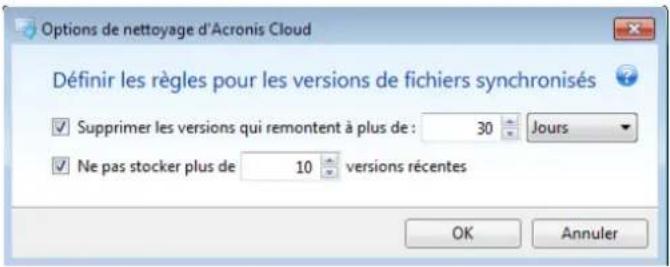 ACRONIS True Image 2014 - Comment nettoyer votre espace Acronis Cloud - 1