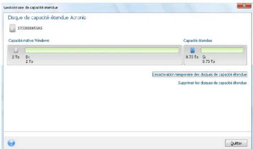 ACRONIS True Image 2014 - Résumé d'ajout d'un nouveau disque - 3