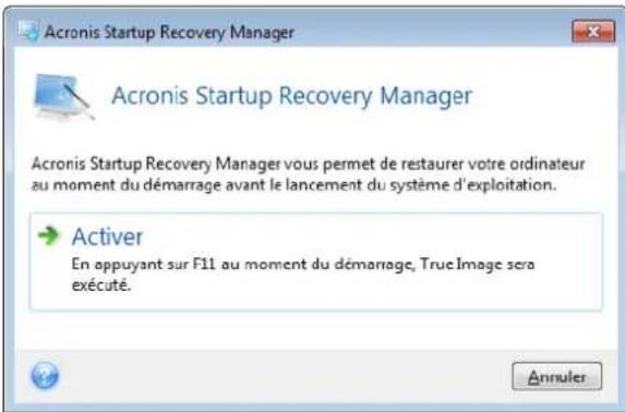ACRONIS True Image 2014 - Cliquez sur Activer dans la fenetre qui s'ouvre. - 1