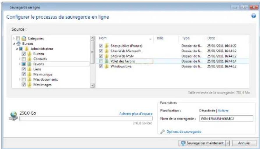 ACRONIS True Image 2014 - Sauvegarder des fichiers sur Acronis Cloud - 2