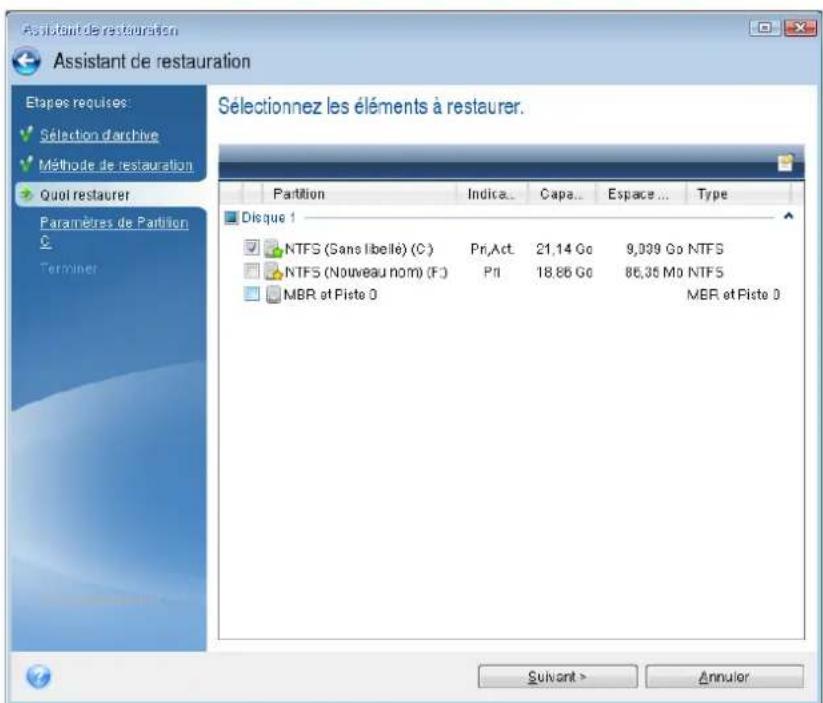 ACRONIS True Image 2014 - Pour restaurer un disque système à partir d'Acronis Cloud : - 4