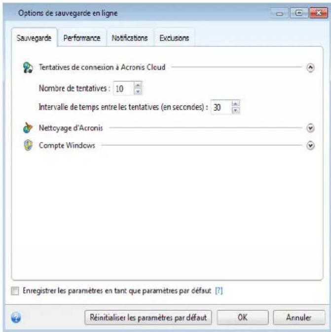 ACRONIS True Image 2014 - Nettoyage d'Acronis Cloud - 1