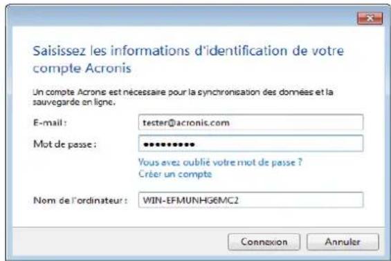 ACRONIS True Image 2014 - Restauration de données à partir de sauvégardes en lignes - 1