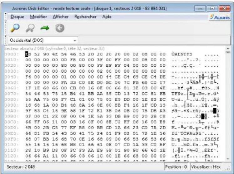 ACRONIS True Image 2014 - Éditeur de disque (mode lecture seule) - 1
