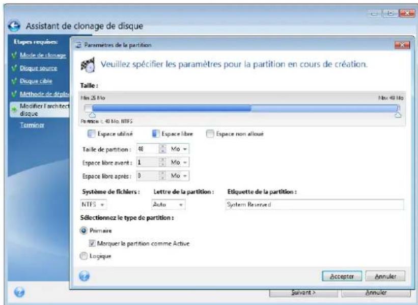 ACRONIS True Image 2014 - Partitionnement manuel - 2