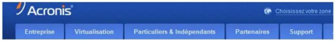 ACRONIS True Image 2014 - Comment annuler une invitation à partager une synchronisation - 1