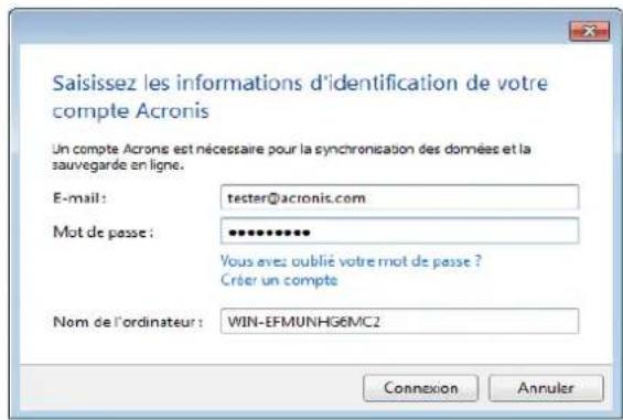 ACRONIS True Image 2014 - Sauvegarder des fichiers sur Acronis Cloud - 1