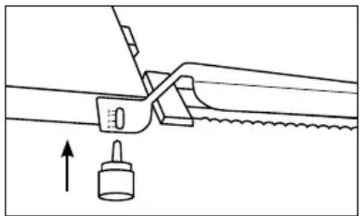 Waring Commercial WEK200 MES - Attaching/Adjusting the Slicing Guide - 1