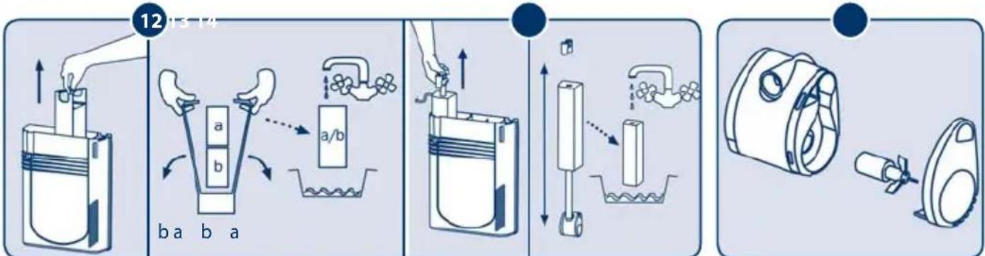 Ferplast Dubai 80 Beech - Entretien du filtré BLUWAVE - 1