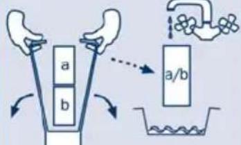 Ferplast Dubai Corner 90 Beech - Die Reinigung des Filters BLUWAVE - 2