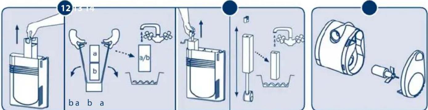 Ferplast Dubai Corner 90 Beech - De BLUWAVE filter onderhouden - 1