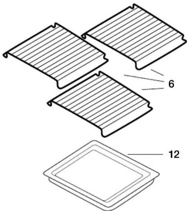 Waring Commercial WCO500XC - PIEzAS y ACCESORIOS (continúa en las páginas 21–23) - 1
