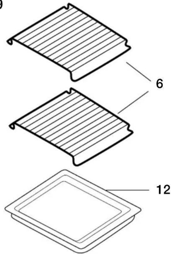 Waring Commercial WCO250XC - PIEZAS Y ACCESORIOS (continua en la page 24) - 2