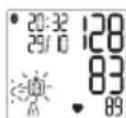 SANITAS SBM 37 - Display and delete measured values - 1
