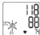 SANITAS SBM 37 - Display and delete measured values - 3