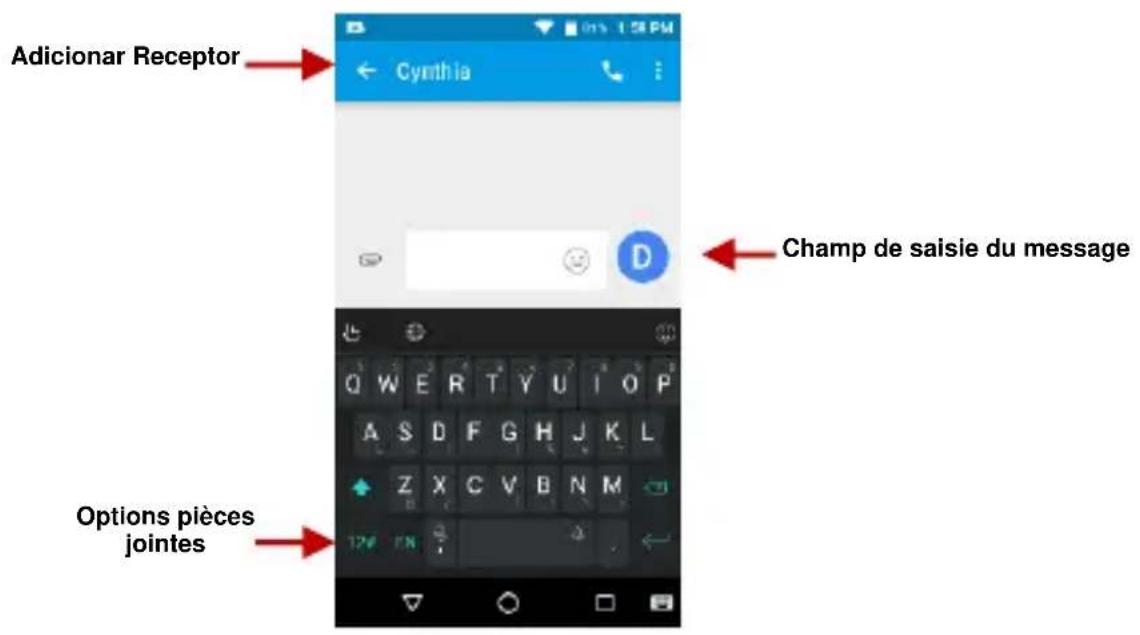 BLU R2 LTE - Ouvrir Messagerie - 1
