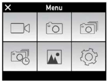 NILOX EVO 4K30 - ACESSO AOS MENUS - 1