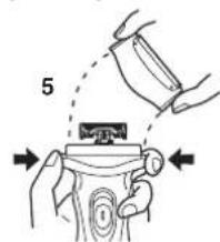 PANASONIC ESRL21 - Partakoneen puhdistus - 2
