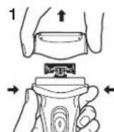 PANASONIC ESRL21 - Remplacement de la grille de protection du système et des lames intérieures - 3
