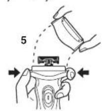 PANASONIC ESRL21 - Nettoyage du rasoir - 2