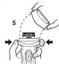 PANASONIC ESRL21 - Limpeza do aparelho de barbear - 2