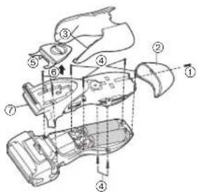 PANASONIC ESRL21 - A beepitett tolthto akumulatorok eltavolitasa - 1
