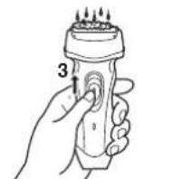 PANASONIC ESRL21 - Limpeza do aparelho de barbear - 1