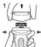 PANASONIC ESRL21 - Byta innerbladen - 1