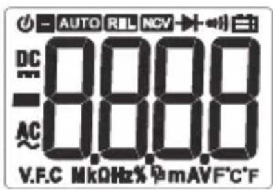 Tacklife DM09 - LCD Schermo - 1