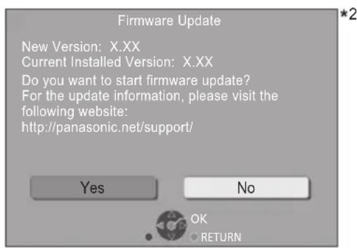 PANASONIC DPUB420 - Firmware updates - 1
