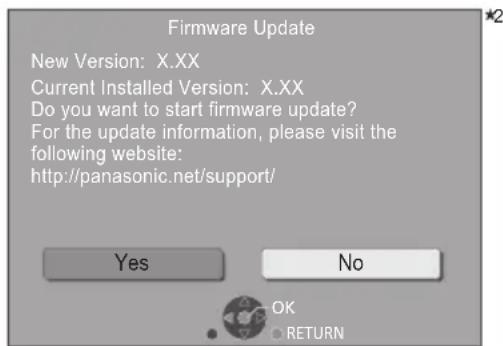 PANASONIC DPUB420 - Aktualizefirmwaru - 1